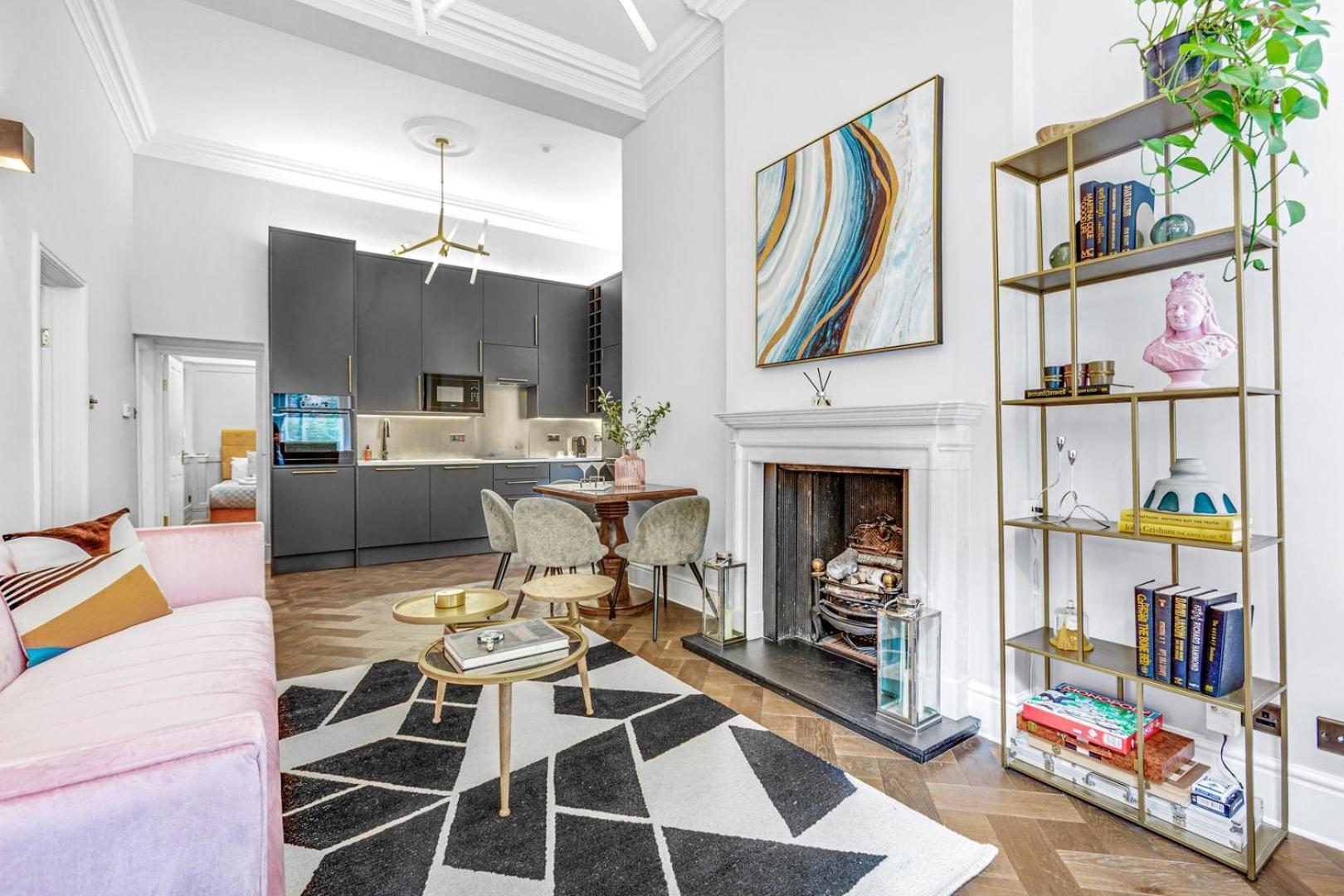 Kings Road Stylish Apartment In Chelsea لندن المظهر الخارجي الصورة